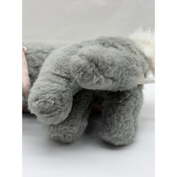 Tyco Bunny Bunny Bunnies Gray 7" Rabbit 1994 Plush Vintage Stuffed Grey Soft Toy - Picture 10 of 11